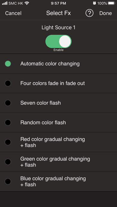 Emulate iPhone app Light2017 using MyAndroid
