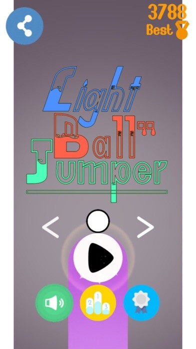 Emulate iPhone app Light Ball Jumper using MyAndroid