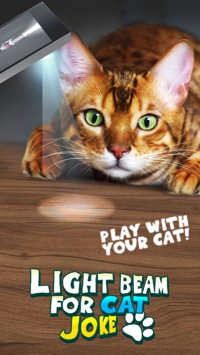 Emulate iPhone app Light Beam For Cat Joke using MyAndroid Emulate iPhone app Light Beam For Cat Joke using MyAndroid