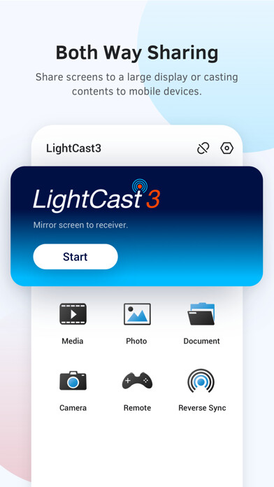 Emulate iPhone app LightCast3 using MyAndroid Emulate iPhone app LightCast3 using MyAndroid