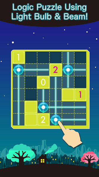 Emulate iPhone app Light Cross - LightUp Puzzle using MyAndroid