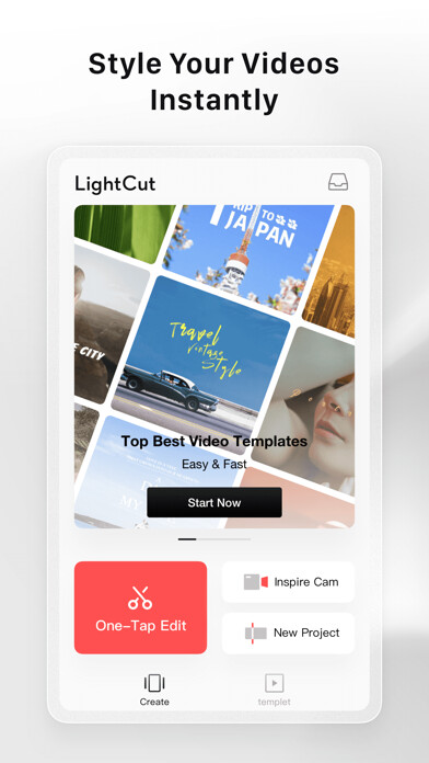 Emulate iPhone app LightCut - Video Editor using MyAndroid Emulate iPhone app LightCut - Video Editor using MyAndroid