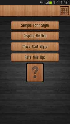 Emulate Android APK Light Font Style Emulate Android APK Light Font Style