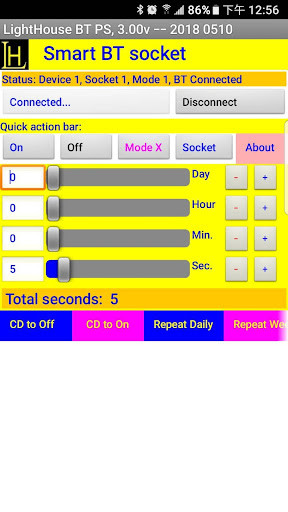 Run android online APK Lighthouse Bluetooth power socket with timer from MyAndroid or emulate Lighthouse Bluetooth power socket with timer using MyAndroid Run android online APK Lighthouse Bluetooth power socket with timer from MyAndroid or emulate Lighthouse Bluetooth power socket with timer using MyAndroid