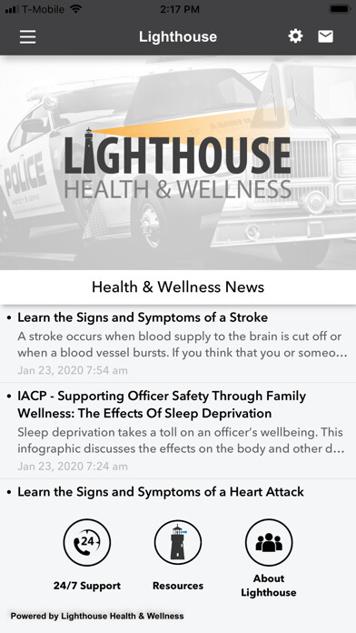 Emulate iPhone app Lighthouse Health & Wellness using MyAndroid Emulate iPhone app Lighthouse Health & Wellness using MyAndroid