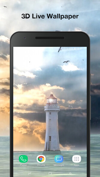Emulate Android APK Lighthouse Live Wallpaper