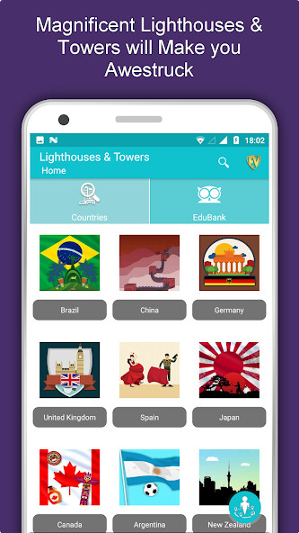Run android online APK Lighthouses  Towers Travel  Explore Guide from MyAndroid or emulate Lighthouses  Towers Travel  Explore Guide using MyAndroid