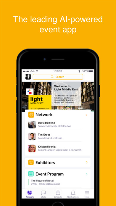 Emulate iPhone app Light Intelligent Building MEA using MyAndroid