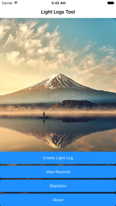 Emulate iPhone app Light Logs using MyAndroid