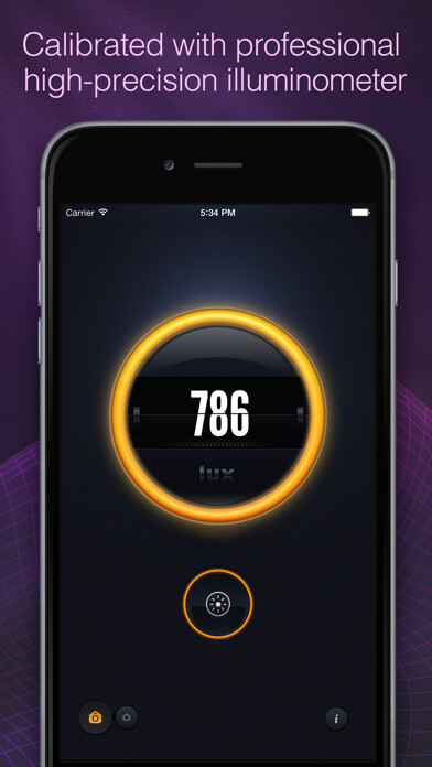 Emulate iPhone app Light Meter - measure luminosity in lux, fc, lumen using MyAndroid Emulate iPhone app Light Meter - measure luminosity in lux, fc, lumen using MyAndroid