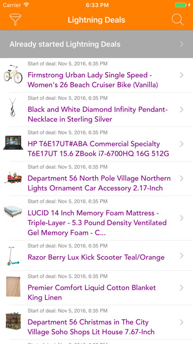 Emulate iPhone app Lightning Deals Reminder using MyAndroid Emulate iPhone app Lightning Deals Reminder using MyAndroid