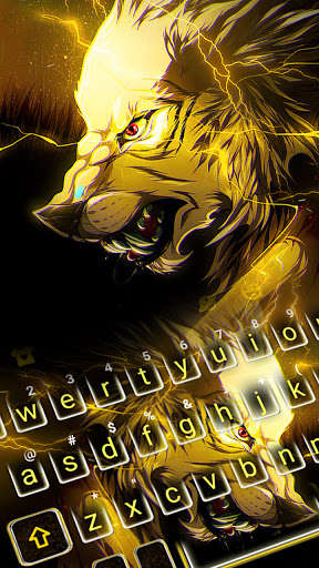Run android online APK Lightning Wolf Keyboard Background from MyAndroid or emulate Lightning Wolf Keyboard Background using MyAndroid