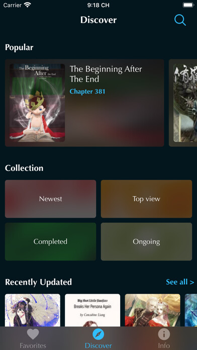 Emulate iPhone app Light Novel - Novel Full using MyAndroid