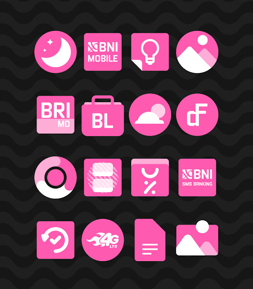 Run android online APK Light Pink - Icon Pack from MyAndroid or emulate Light Pink - Icon Pack using MyAndroid