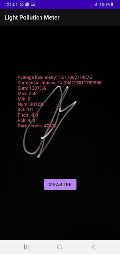 Run android online APK Light Pollution Meter from MyAndroid or emulate Light Pollution Meter using MyAndroid