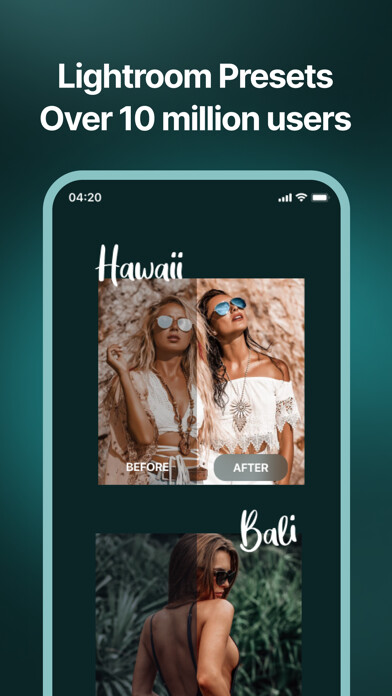 Emulate iPhone app Lightroom Presets ‒ Light Box using MyAndroid