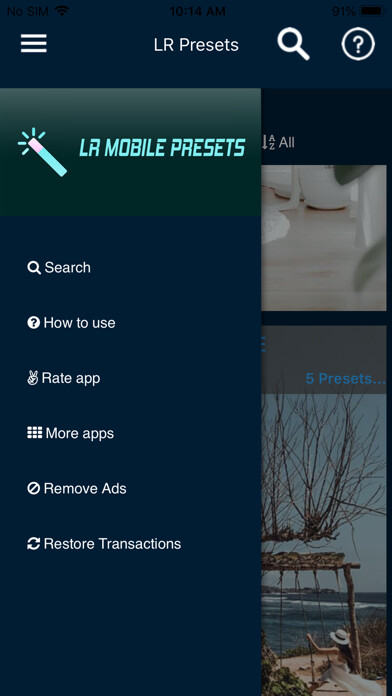 Emulate iPhone app Lightroom Presets - PrettyDNG using MyAndroid