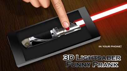 Emulate iPhone app Lightsaber 3D Funny Prank using MyAndroid Emulate iPhone app Lightsaber 3D Funny Prank using MyAndroid