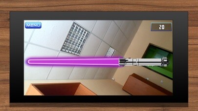 Emulate iPhone app Lightsaber Camera 4DX Simulator using MyAndroid