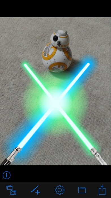 Emulate iPhone app Lightsaber Camera using MyAndroid Emulate iPhone app Lightsaber Camera using MyAndroid