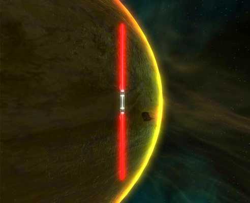 Emulate Android APK Lightsaber in the pocket