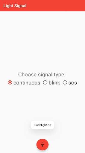 Run android online APK Light Signal from MyAndroid or emulate Light Signal using MyAndroid