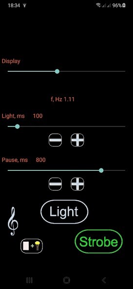 Run android online APK Light Strobe from MyAndroid or emulate Light Strobe using MyAndroid