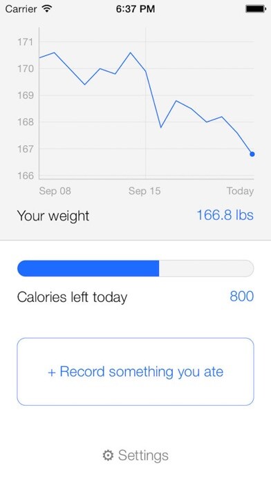 Emulate iPhone app Lightweight: a calorie tracker using MyAndroid Emulate iPhone app Lightweight: a calorie tracker using MyAndroid