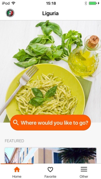 Emulate iPhone app Liguria – Sleeping and Eating using MyAndroid Emulate iPhone app Liguria – Sleeping and Eating using MyAndroid