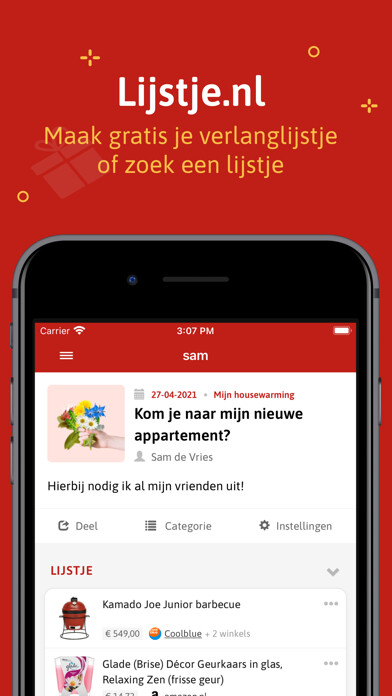 Emulate iPhone app Lijstje.nl using MyAndroid Emulate iPhone app Lijstje.nl using MyAndroid