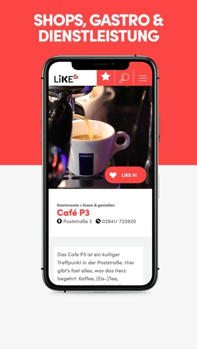 Emulate iPhone app LiKE Lippstadt using MyAndroid
