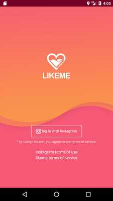 Emulate Android APK LikeMe for Instagram US