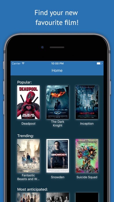 Emulate iPhone app Like Minded Movies using MyAndroid