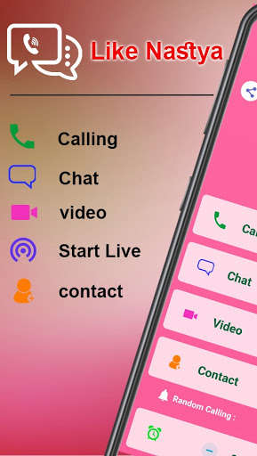 Run android online APK Like Nastya Fake call : chat & live prank from MyAndroid or emulate Like Nastya Fake call : chat & live prank using MyAndroid Run android online APK Like Nastya Fake call : chat & live prank from MyAndroid or emulate Like Nastya Fake call : chat & live prank using MyAndroid