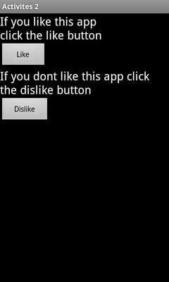 Emulate Android APK Like or Dislike