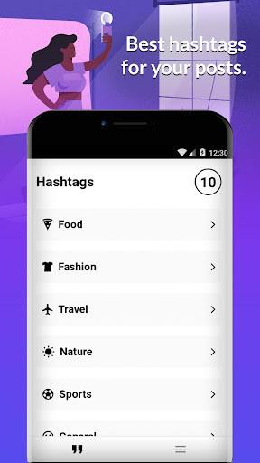 Run android online APK Likes for Instagram - follow hashtags from MyAndroid or emulate Likes for Instagram - follow hashtags using MyAndroid