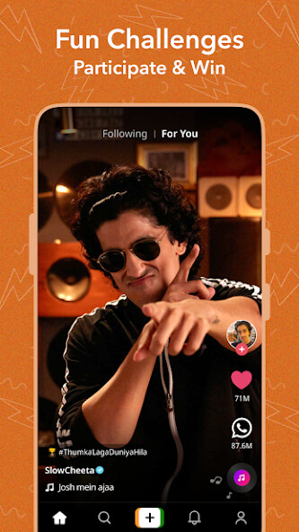 Run android online APK Like Video App from MyAndroid or emulate Like Video App using MyAndroid