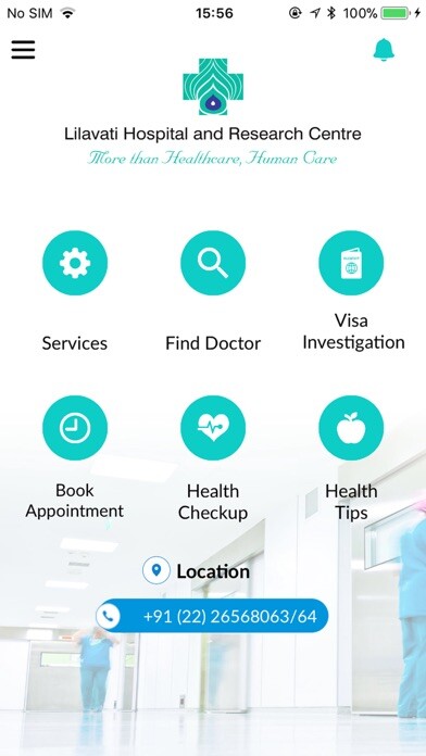 Emulate iPhone app Lilavati Hospital Mumbai using MyAndroid Emulate iPhone app Lilavati Hospital Mumbai using MyAndroid