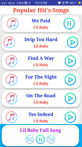 Run android online APK Lil Baby All Songs from MyAndroid or emulate Lil Baby All Songs using MyAndroid