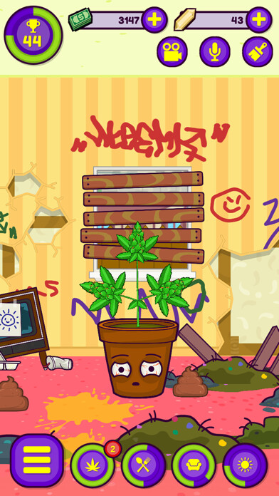 Emulate iPhone app Lil Pothead using MyAndroid