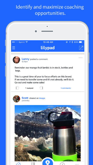 Emulate iPhone app Lilypad Sales using MyAndroid Emulate iPhone app Lilypad Sales using MyAndroid