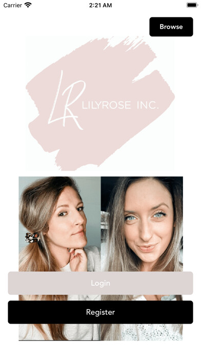 Emulate iPhone app LilyRose Inc. using MyAndroid