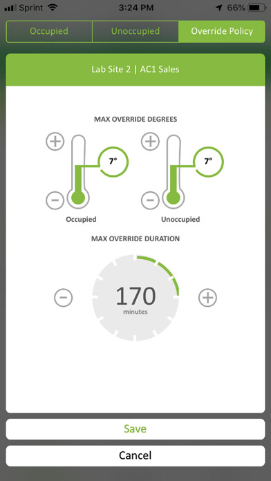 Emulate iPhone app Lime Energy Manager Mobile using MyAndroid