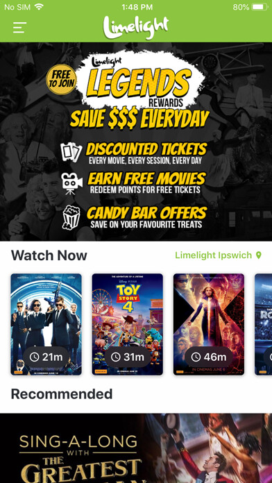 Emulate iPhone app Limelight Cinemas using MyAndroid Emulate iPhone app Limelight Cinemas using MyAndroid