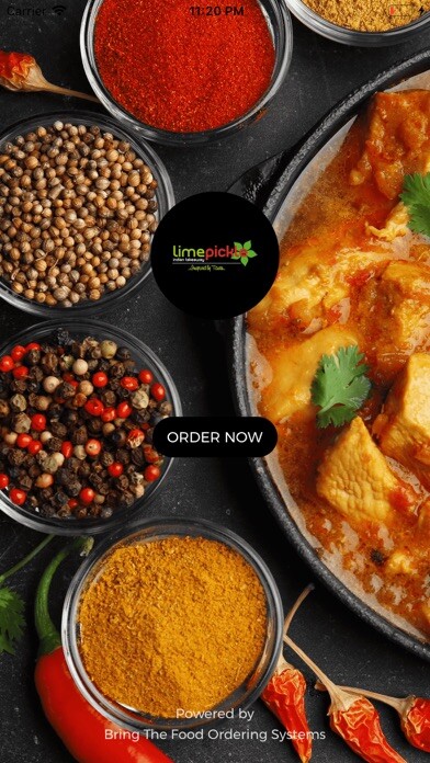 Emulate iPhone app Lime Pickle Indian Takeaway using MyAndroid Emulate iPhone app Lime Pickle Indian Takeaway using MyAndroid