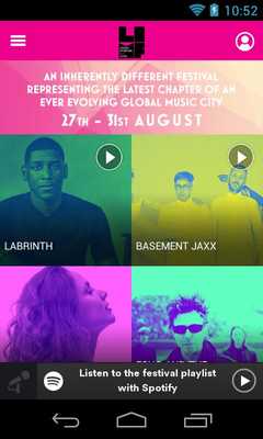 Emulate Android APK LIMFestival Emulate Android APK LIMFestival