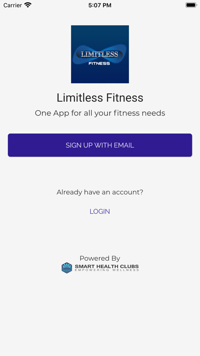 Emulate iPhone app Limitless Fitness using MyAndroid Emulate iPhone app Limitless Fitness using MyAndroid
