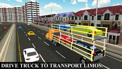 Emulate iPhone app Limo Transporter Truck Simulator - Transport cars using MyAndroid