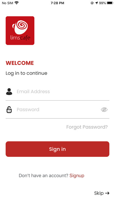 Emulate iPhone app Lims Cafe using MyAndroid Emulate iPhone app Lims Cafe using MyAndroid
