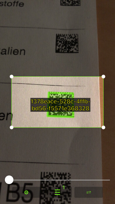 Emulate iPhone app LIMScan using MyAndroid